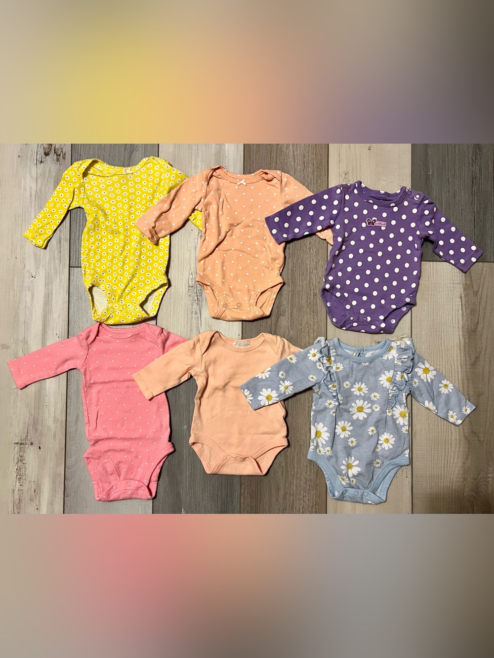 Carter’s Baby Girl Bodysuits Bundle